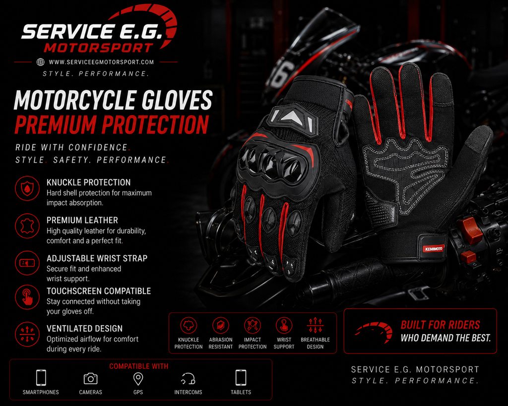 🔥 GANTS POUR LA MOTO