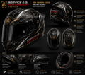 SERVICE E.G. MOTORSPORT PREMIUM
SBK Racing Carbon Helmet
Signature Series