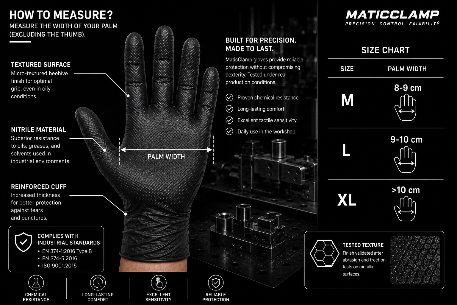 Gants de mécanique