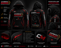 CARBON MAG Performance Composite™ Performance Rider Hoodie