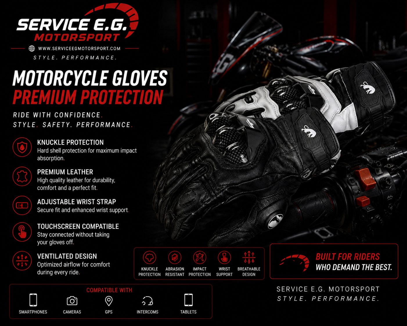 ULTIMATE MOTORCYCLE HAND PROTECTION